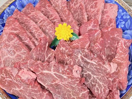 焼肉用盛り合わせ牛肉 焼肉用盛り合わせ牛肉 焼肉,牛肉,盛り合わせの写真素材