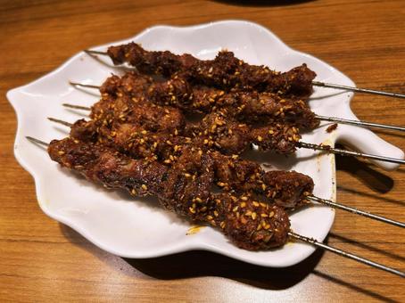 羊肉串 羊肉串の写真