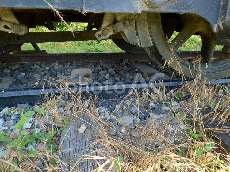 使われてない汽車の車輪 汽車,車輪,鉄の写真素材