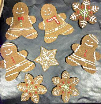 クリスマスクッキー クリスマス,クッキー,焼き菓子の写真素材