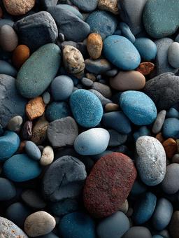 複雑な模様を持つ石のクローズアップの写真