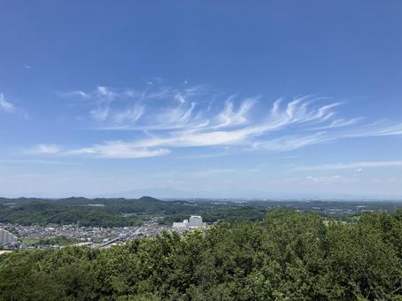 Photo, sunny, sky, blue sky, 