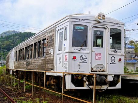 観光列車「海幸山幸」 観光列車「海幸山幸」 海幸山幸,jr九州,日南線の写真素材