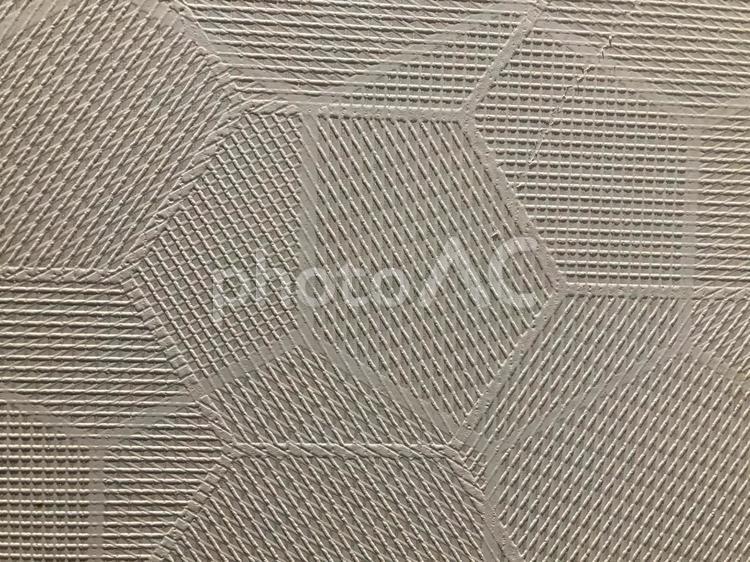 サッカーボール模様の外壁 テクスチャー,テクスチャ,柄の写真素材