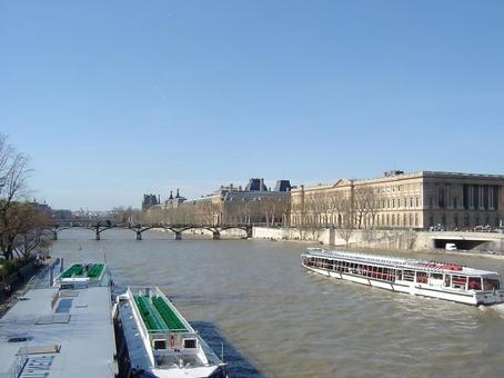 セーヌ川 セーヌ川 セーヌ川,パリ,フランスの写真素材