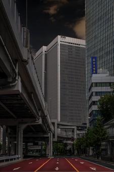 六本木通り 六本木通り ビル,ビル群,ビジネスの写真素材