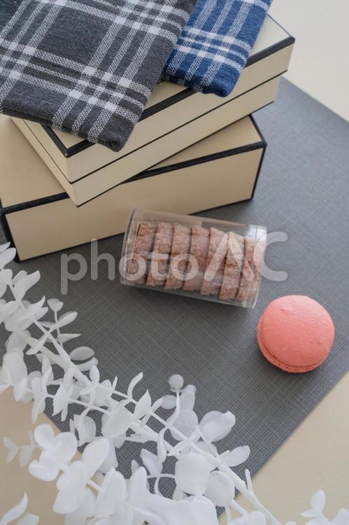 父の日　クッキーとハンカチ 父の日,暮らし,一人暮らしの写真素材