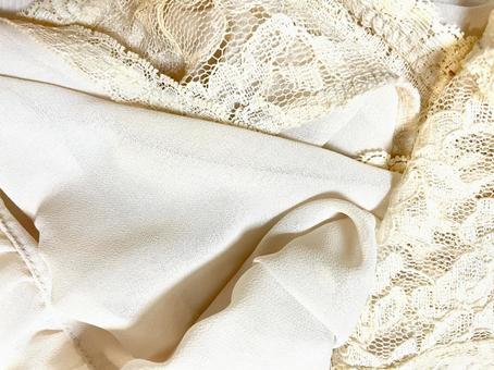 白いレースと布の背景素材 白いレースと布の背景素材 素材,布,背景の写真素材