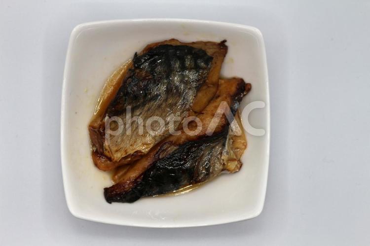 小皿料理　サバの味噌煮 食べ物,グルメ,美味しいの写真素材