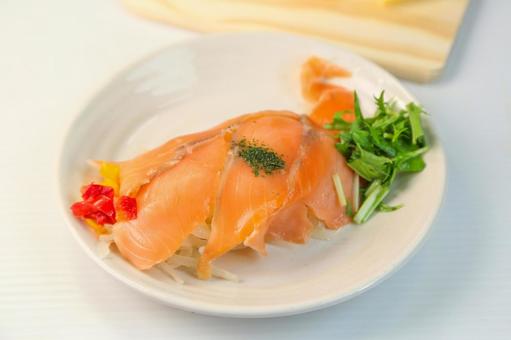 スモークサーモン スモークサーモンの写真