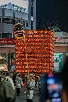 久喜提燈祭り 久喜提燈祭り 久喜提燈祭り,天王祭,祭りの写真素材