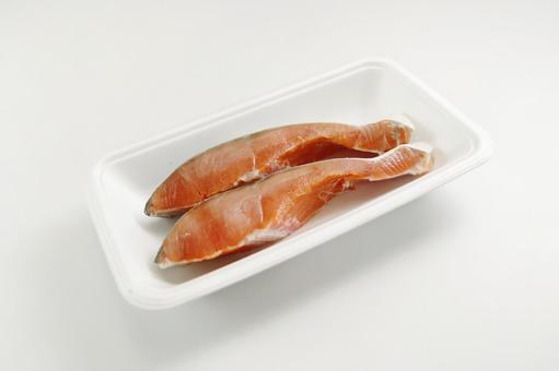 鮭の切り身パック 鮭の切り身パックの写真
