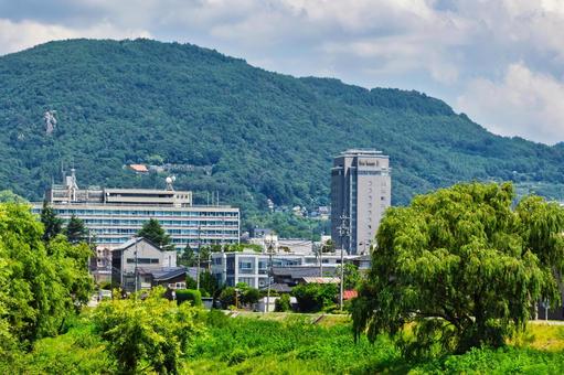Photo, nagano prefecture, prefectural office, nagano prefectural office, 