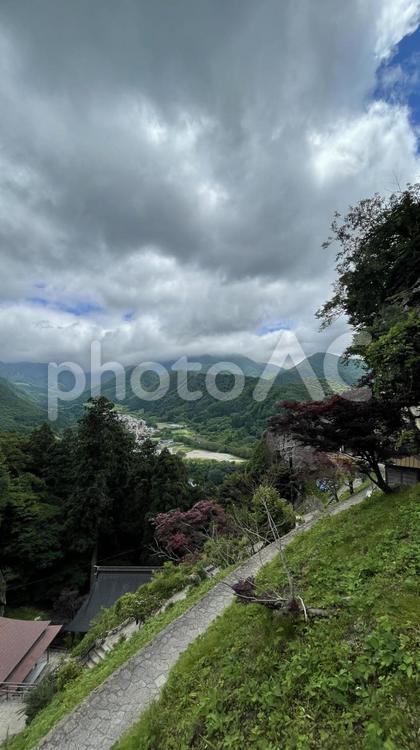 山形県、山寺の風景 山形県、山寺の風景 立石寺,山寺,山形県の写真素材