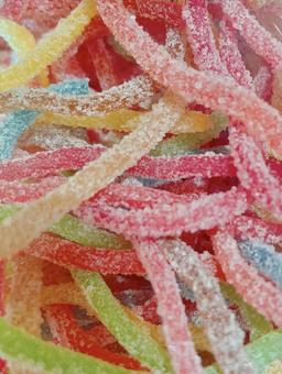 Colorful Gummy String, JPG Colorful Gummy String, JPG