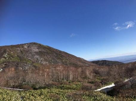 山 栃木県 山 栃木県 山,冬,自然の写真素材