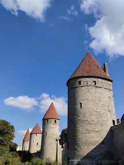 世界遺産 エストニア・タリンの街並み 世界遺産 エストニア・タリンの街並み 世界遺産,中世ヨーロッパ,エストニアの写真素材