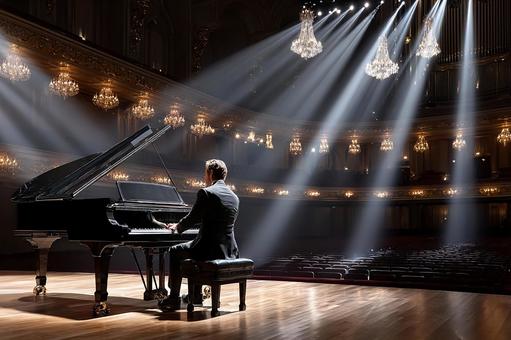 音楽と一体になる孤独な時間 音楽と一体になる孤独な時間の写真