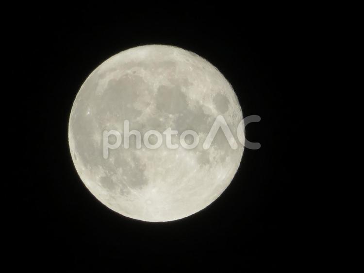 中秋の名月　（満月） 中秋の名月,月,衛星の写真素材