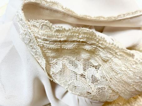 レトロなレース素材 レース,布,素材の写真素材