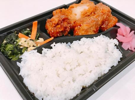 鶏肉の甘辛炒め弁当 鶏肉の甘辛炒め弁当,鶏肉の甘辛,鶏肉の甘辛炒めの写真素材