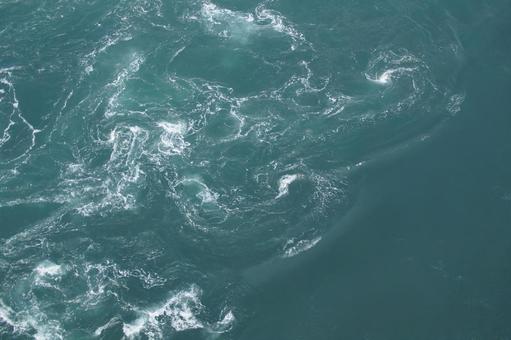 攪拌する海 海,潮,白波の写真素材