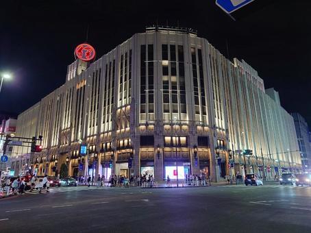 伊勢丹新宿店 伊勢丹新宿店,伊勢丹新宿本店,東京都新宿区三丁目の写真素材