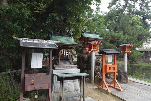愛知県-真清田神社-厳島社と八龍神社 愛知県-真清田神社-厳島社と八龍神社 真清田神社,神社,尾張国の写真素材