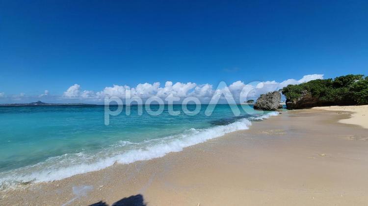 夏の海 夏,海,ビーチの写真素材