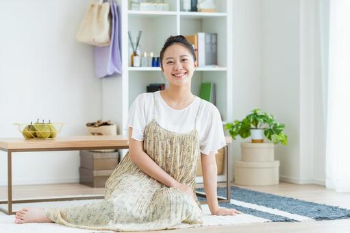 新生活 新生活 女性,若い,人物の写真素材