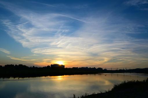 Photo, sunrise, sun, chaoyang, 