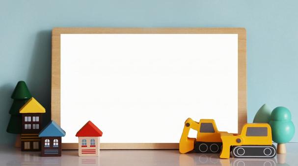 工事のお知らせ 工事のお知らせ メッセージボード,告知,掲示板の写真素材