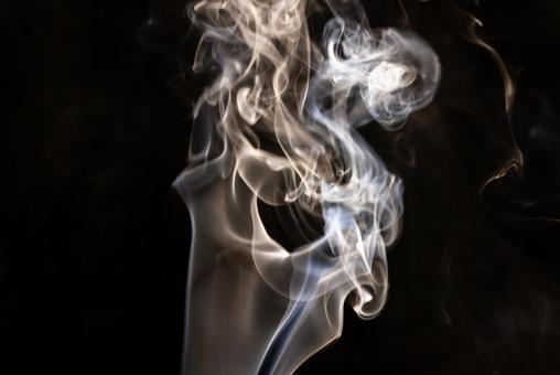 Photo, smoke, black background, steam, 