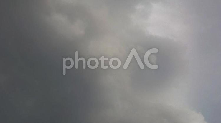曇り空の写真 空,風景,曇の写真素材