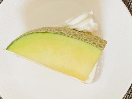 メロンのショートケーキ7 メロンのショートケーキ7の写真