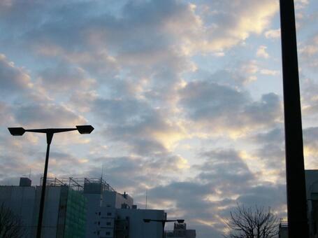 夕暮れ 夕暮れの写真