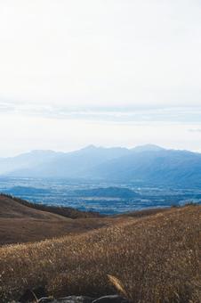 ビーナスラインの秋 ビーナスライン,長野県,車山高原の写真素材