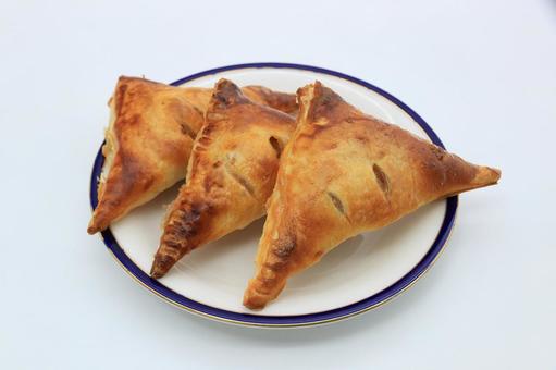 手焼きアップルパイ アップルパイ,手焼,手作りの写真素材