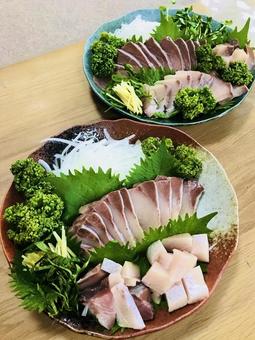 ブリのお造り ブリのお造りの写真
