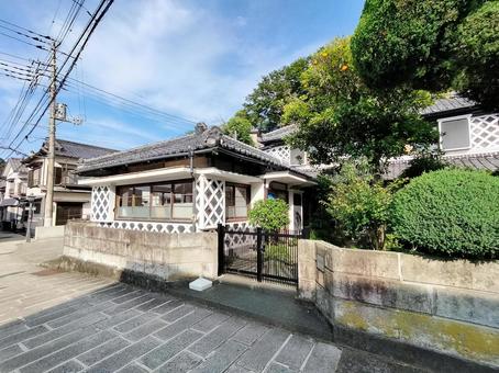 旧澤村邸　伊豆下田のペリーロードの散歩道 ペリーロード,旧澤村邸,下田の写真素材