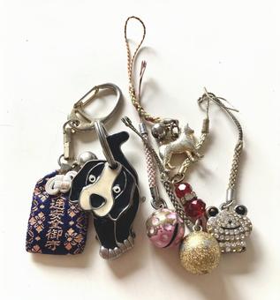 捨てられないキーホルダー 捨てられないキーホルダーの写真
