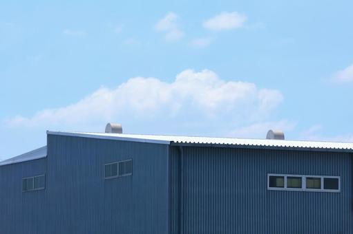 Warehouse/Factory Roof and Sky 10, JPG Warehouse/Factory Roof and Sky 10, JPG