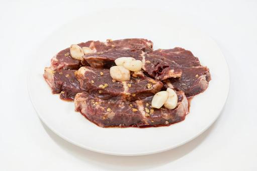 味付け赤身肉 味付け赤身肉の写真
