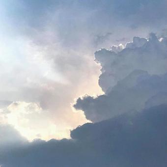 入道雲 入道雲の写真