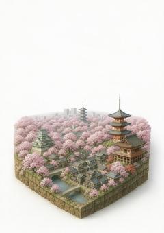 桜咲く古都・京都 桜咲く古都・京都の写真