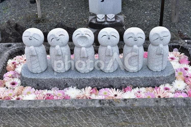 養平寺のお地蔵さん お地蔵さん,地蔵,お地蔵さまの写真素材