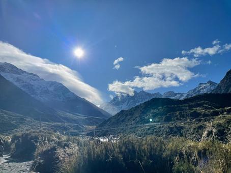 ニュージーランドの自然の写真