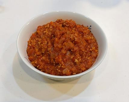 Photo, meat sauce, homemade, handmade, 