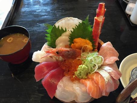 海鮮丼 海鮮丼の写真