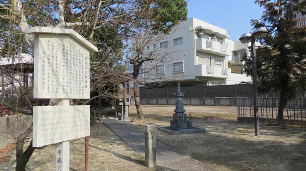 稲生原古戦場　織田信長の家督争い 稲生原古戦場,稲生合戦,織田信長の写真素材